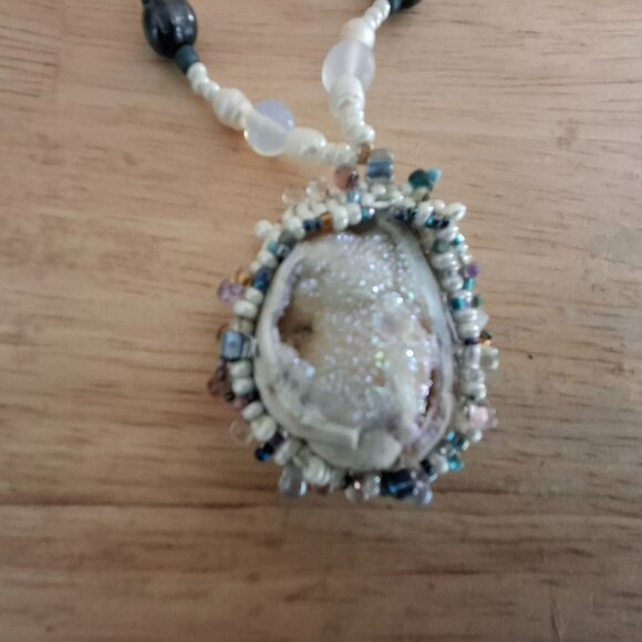 One Of A Kind Handcrafted TURITELLA Necklace – BEAUTIFUL - Picture 3 of 11